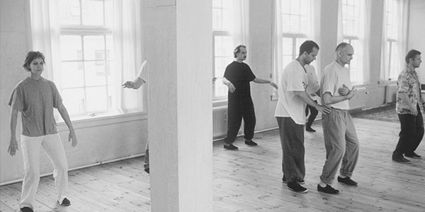 Teaching situation back in the nineties at the Danish Center for Taiji and Qigong